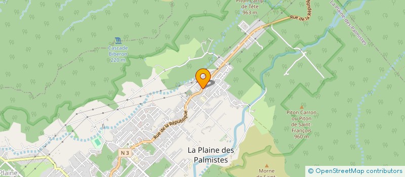 localisation de l'entreprise MONSIEUR JEAN SAUTRON à LA PLAINE-DES-PALMISTES