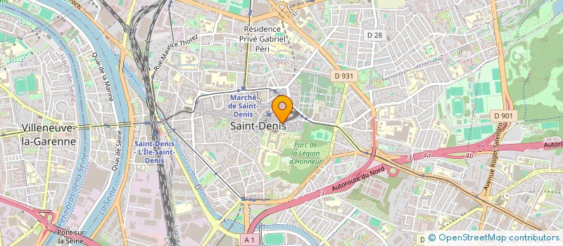 localisation de l'entreprise MONSIEUR JEAN SAUZET à SAINT-DENIS