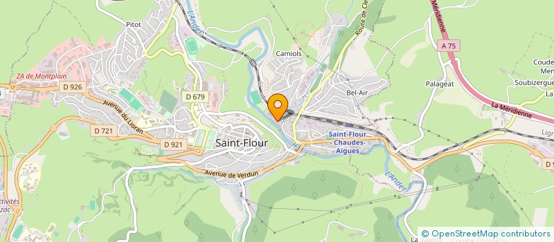localisation de l'entreprise MONSIEUR JEAN SAVAJOL à SAINT-FLOUR