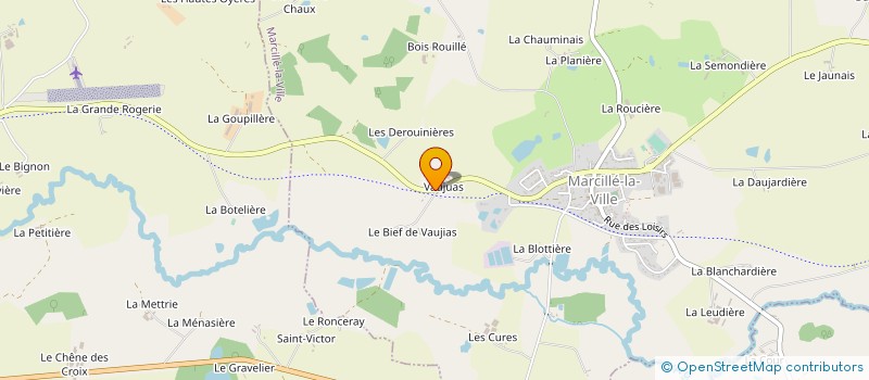 localisation de l'entreprise MONSIEUR JEAN SAVARY à MARCILLE-LA-VILLE