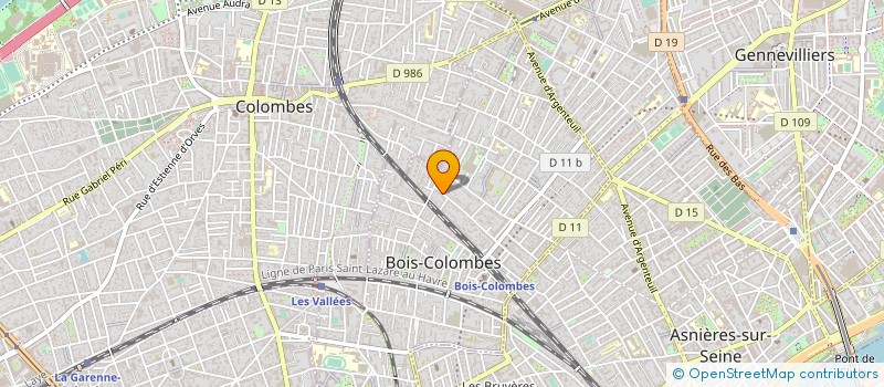 localisation de l'entreprise MONSIEUR JEAN SAVARY à BOIS-COLOMBES