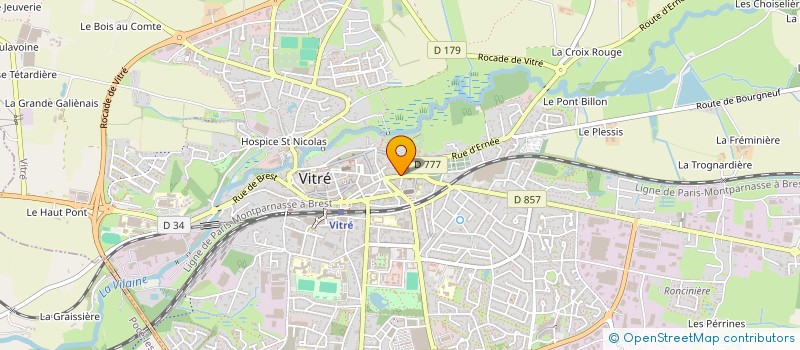 localisation de l'entreprise MONSIEUR JEAN SAVARY  VITRE
