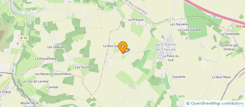 localisation de l'entreprise MONSIEUR JEAN SAVATIER  MONTVAL-SUR-LOIR