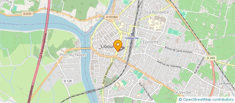 localisation de l'entreprise MONSIEUR JEAN SAVEAN  LIBOURNE