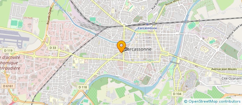 localisation de l'entreprise MONSIEUR JEAN SAVIANA à CARCASSONNE