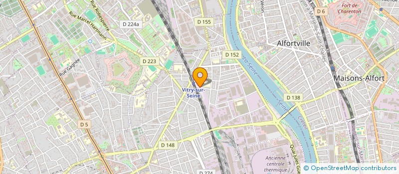 localisation de l'entreprise MONSIEUR JEAN SAVIN  VITRY-SUR-SEINE