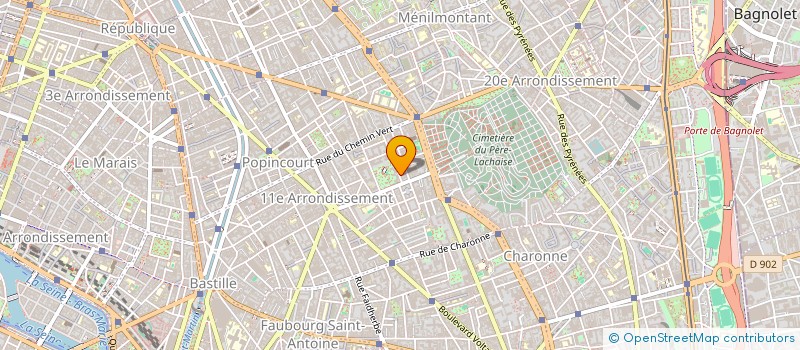 localisation de l'entreprise MONSIEUR JEAN SAY  PARIS