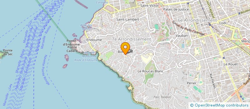 localisation de l'entreprise MONSIEUR JEAN SBRANA à MARSEILLE