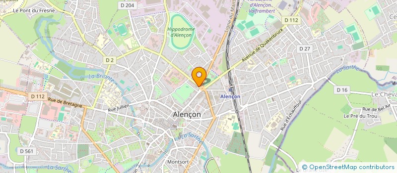localisation de l'entreprise MONSIEUR JEAN SCAILLIEREZ à ALENCON