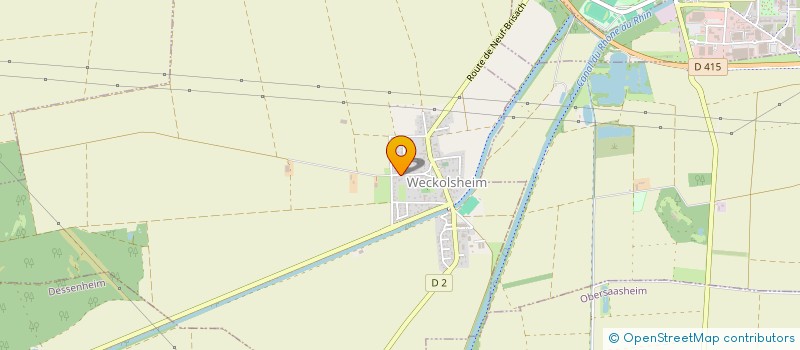 localisation de l'entreprise MONSIEUR JEAN SCHAPPLER  WECKOLSHEIM