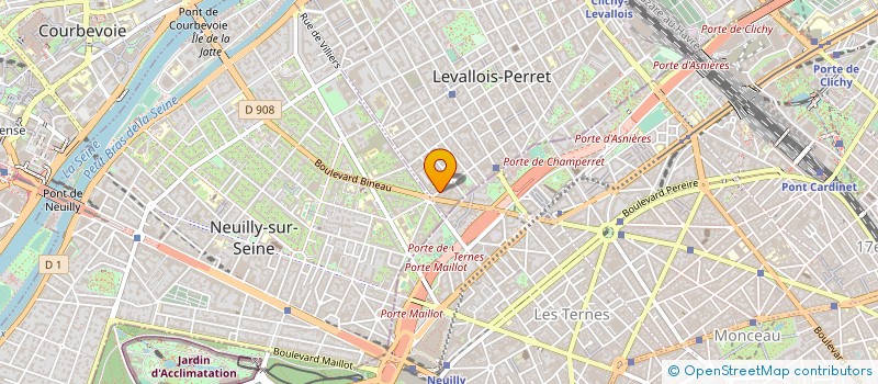 localisation de l'entreprise MONSIEUR JEAN SCHEER à LEVALLOIS-PERRET