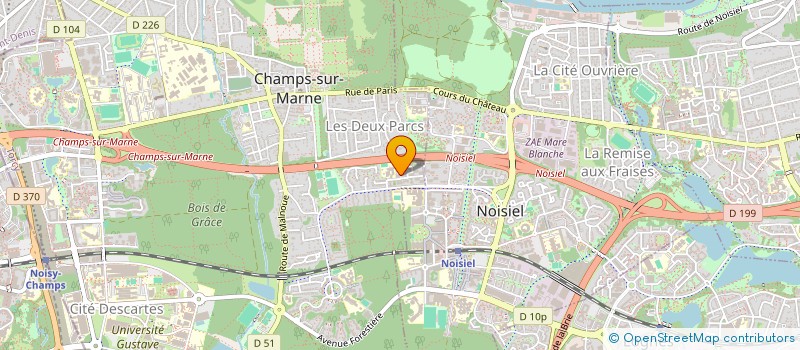localisation de l'entreprise MONSIEUR JEAN SCHELL à CHAMPS-SUR-MARNE