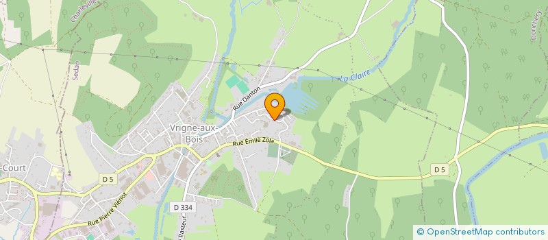 localisation de l'entreprise MONSIEUR JEAN SCHEWE à VRIGNE AUX BOIS