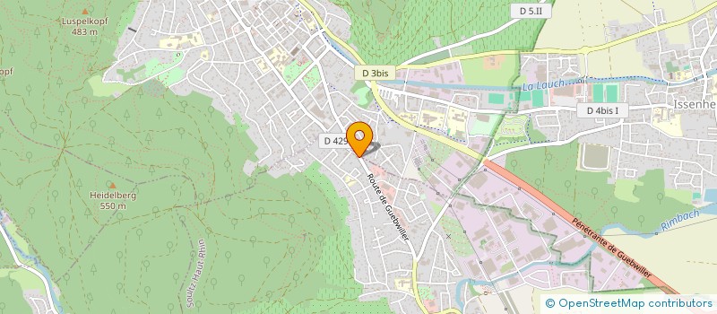 localisation de l'entreprise MONSIEUR JEAN SCHITTLY  SOULTZ-HAUT-RHIN