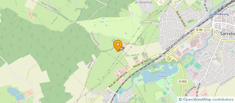 localisation de l'entreprise MONSIEUR JEAN SCHIVY  BUHL-LORRAINE