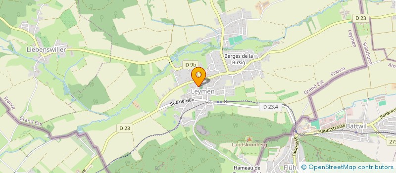 localisation de l'entreprise MONSIEUR JEAN SCHMITT à BUSCHWILLER
