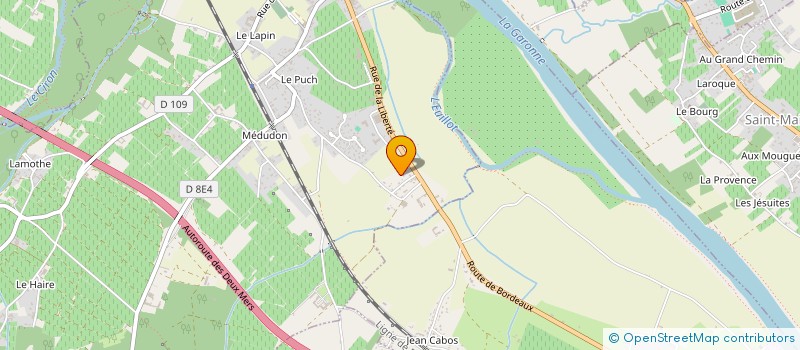 localisation de l'entreprise MONSIEUR JEAN SCHMITT  PREIGNAC