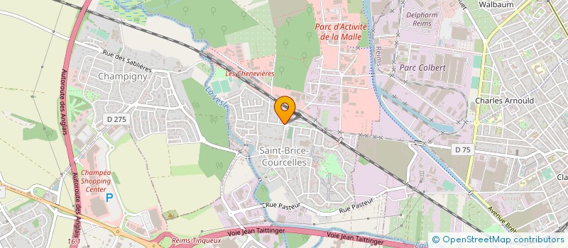 localisation de l'entreprise MONSIEUR JEAN SCHMITTE  SAINT-BRICE-COURCELLES