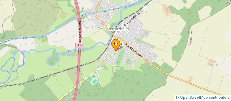 localisation de l'entreprise MONSIEUR JEAN SCHNEIDER  HERBITZHEIM