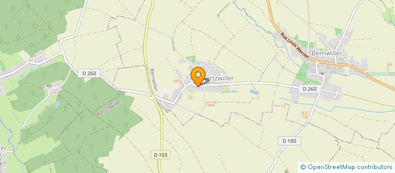 localisation de l'entreprise MONSIEUR JEAN SCHNOEBELEN  BALSCHWILLER