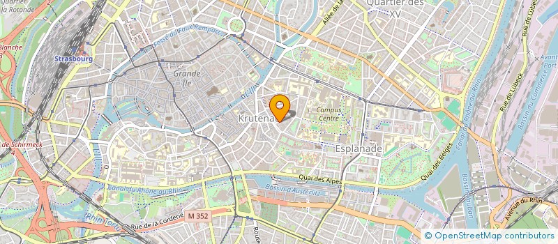localisation de l'entreprise MONSIEUR JEAN SCHRUOFFENEGER  STRASBOURG