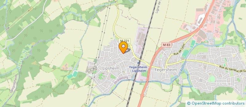 localisation de l'entreprise MONSIEUR JEAN SCHUHMACHER  LIPSHEIM