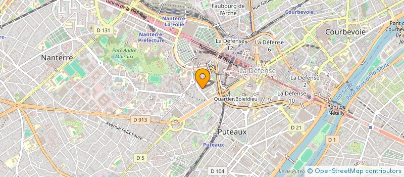 localisation de l'entreprise MONSIEUR JEAN SCHWARTZ  PUTEAUX