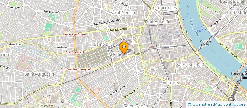 localisation de l'entreprise MONSIEUR JEAN SCHWARTZ à BORDEAUX