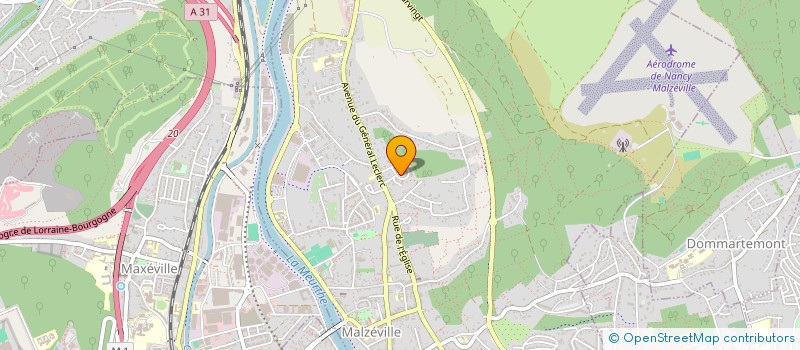 localisation de l'entreprise MONSIEUR JEAN SCHWARTZ  MALZEVILLE