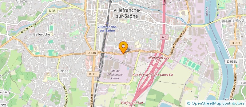 localisation de l'entreprise MONSIEUR JEAN SCHWEITZER à VILLEFRANCHE-SUR-SAONE