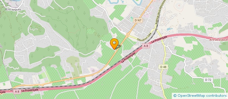 localisation de l'entreprise MONSIEUR JEAN SCIBERRAS  VIDAUBAN