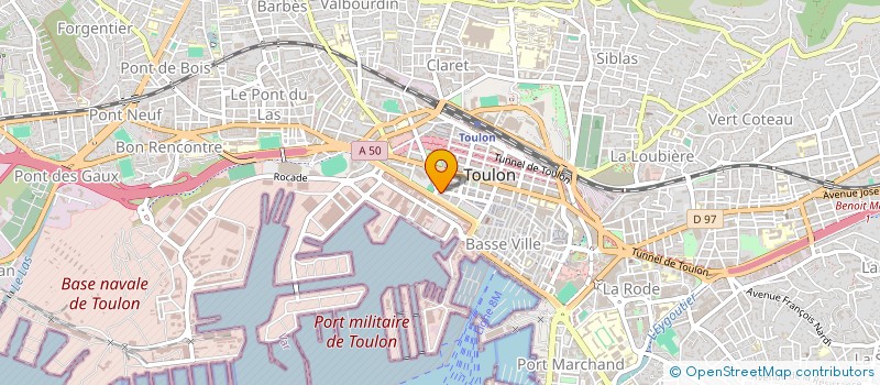 localisation de l'entreprise MONSIEUR JEAN SCNEIDER à TOULON