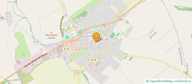 localisation de l'entreprise MONSIEUR JEAN SEBASTIAN AUBRUN à BOULAY-MOSELLE
