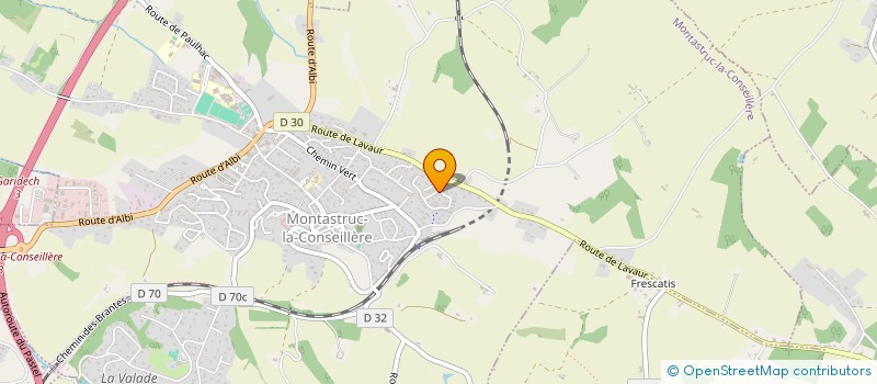 localisation de l'entreprise MONSIEUR JEAN-SEBASTIEN ABBAL  MONTASTRUC-LA-CONSEILLERE