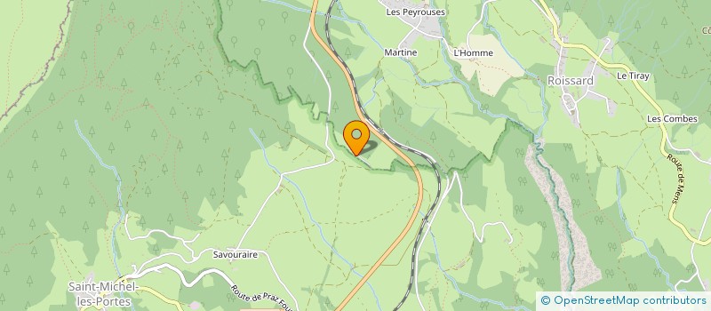 localisation de l'entreprise MONSIEUR JEAN SEBASTIEN AKSOY  ROISSARD