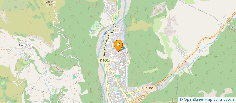 localisation de l'entreprise MONSIEUR JEAN SEBASTIEN ARNOUX  DIGNE-LES-BAINS