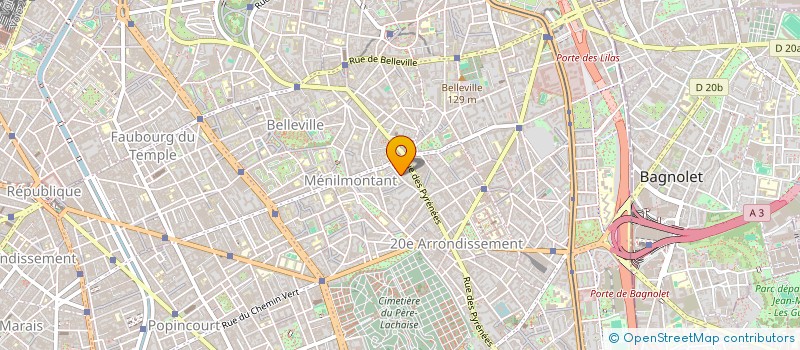 localisation de l'entreprise MONSIEUR JEAN-SEBASTIEN BLANC  PARIS