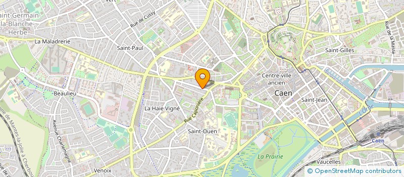 localisation de l'entreprise MONSIEUR JEAN-SEBASTIEN BLOUET à CAEN