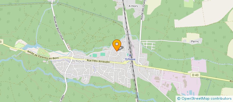 localisation de l'entreprise MONSIEUR JEAN-SEBASTIEN BROUCH  YCHOUX