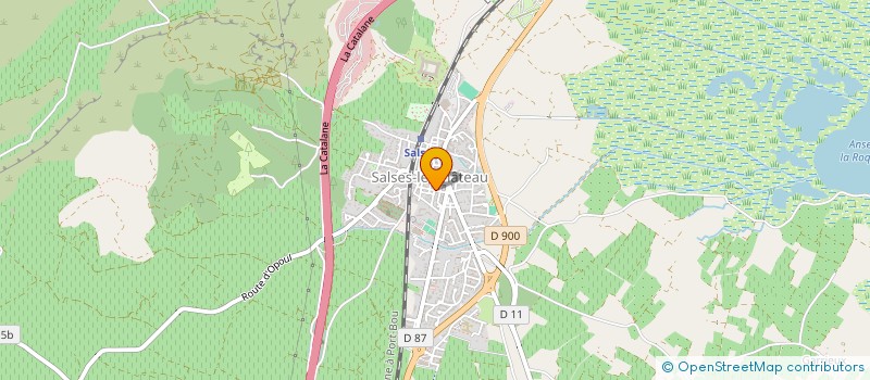 localisation de l'entreprise MONSIEUR JEAN-SEBASTIEN BRUGALAT  SALSES-LE-CHATEAU