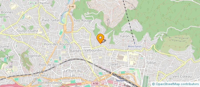 localisation de l'entreprise MONSIEUR JEAN-SEBASTIEN CARINOS  TOULON