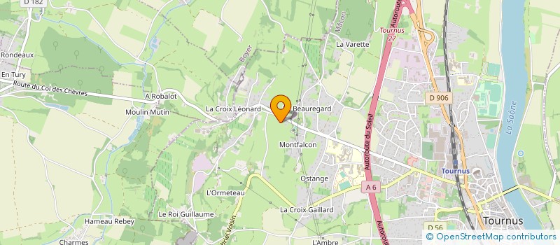 localisation de l'entreprise MONSIEUR JEAN-SEBASTIEN CHEVAUX  CHARDONNAY