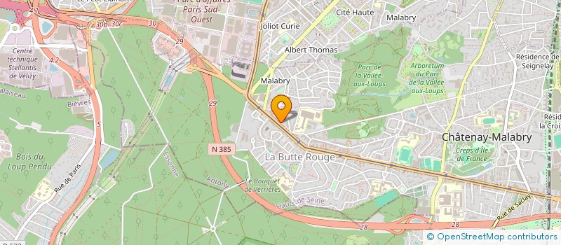 localisation de l'entreprise MONSIEUR JEAN SEBASTIEN DANVY à CHATENAY-MALABRY