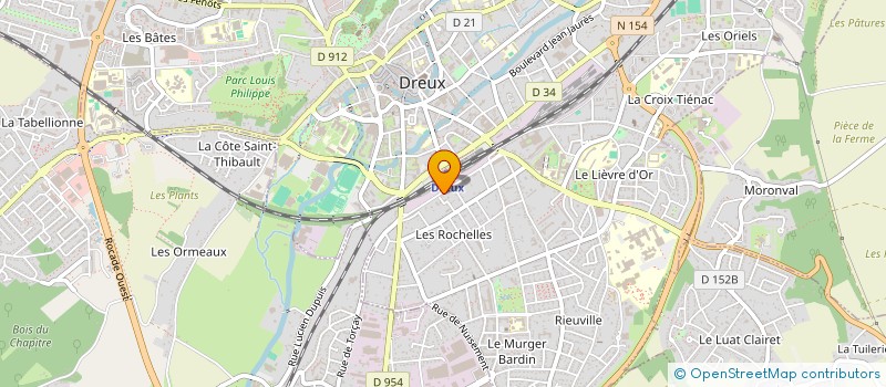 localisation de l'entreprise MONSIEUR JEAN SEBASTIEN DEGUETTE à DREUX