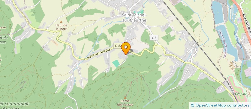 localisation de l'entreprise MONSIEUR JEAN-SEBASTIEN DIDIER  SAINT-MICHEL-SUR-MEURTHE