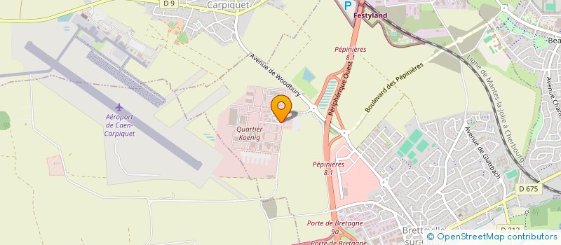 localisation de l'entreprise MONSIEUR JEAN-SEBASTIEN DION  BRETTEVILLE-SUR-ODON