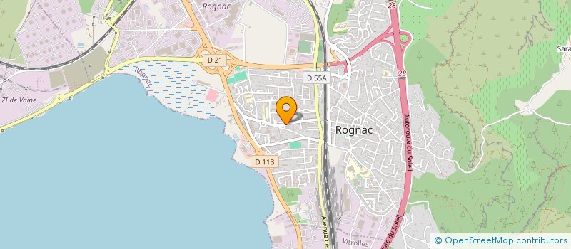 localisation de l'entreprise MONSIEUR JEAN SEBASTIEN DURACHER  ROGNAC