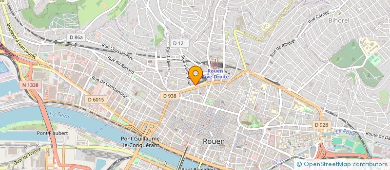 localisation de l'entreprise MONSIEUR JEAN-SEBASTIEN EUDE  ROUEN