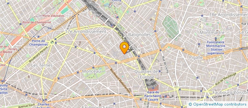 localisation de l'entreprise MONSIEUR JEAN-SEBASTIEN EUDES  PARIS