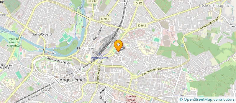 localisation de l'entreprise MONSIEUR JEAN-SEBASTIEN FAURE à ANGOULEME